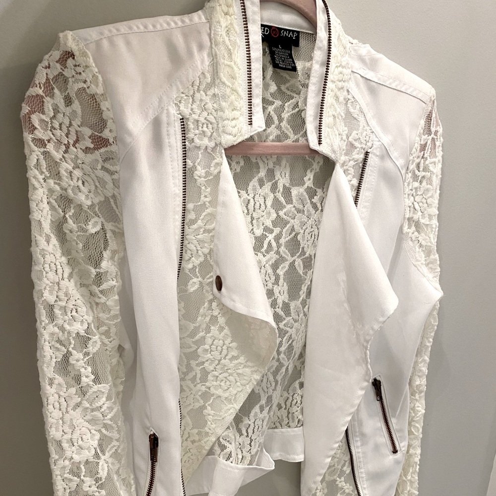 White Lace Jacket